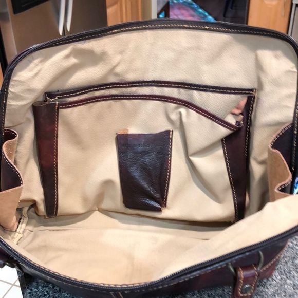 Hand Made Tote Briefcase 💼 shoulder strap - Picture 3 of 8